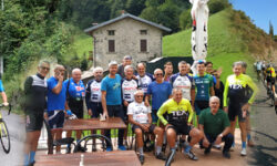 Giornata sui pedali da Chiuduno salendo al “nido del Falco” alla Baita Valle Azzurra