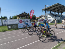 Primi sprint Giovanissimi in pista a Chiuduno