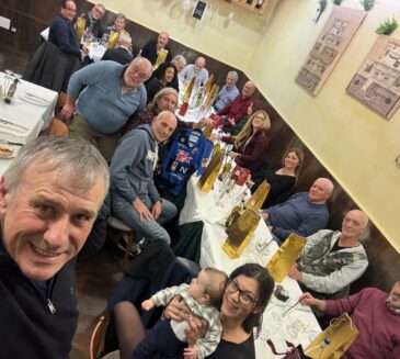 Pizzata di fine anno: emozioni, sorrisi e un nuovo piccolo tifoso!