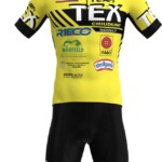 Le divise del Team TEX 2019 con il logo dell’ACCPI 1,5 m per la sicurezza.